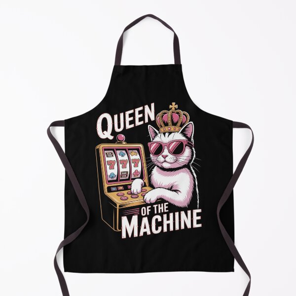 Item preview, Queen Of The Slot Machine Casino Gambling Lover designed and sold by MeowtivationP.