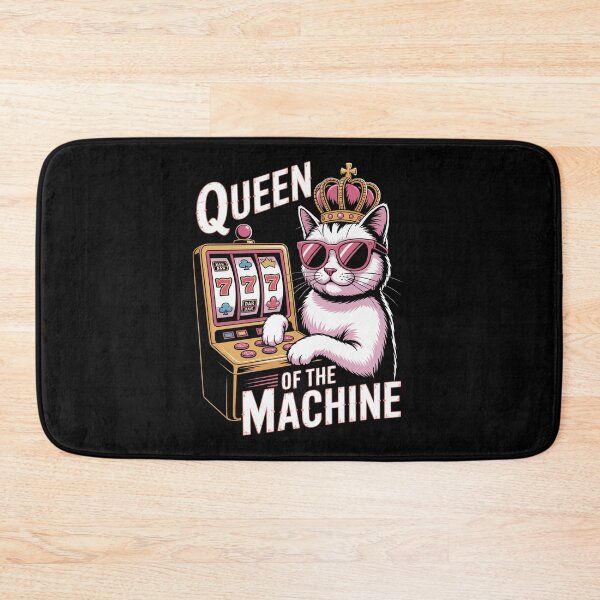 Item preview, Queen Of The Slot Machine Casino Gambling Lover designed and sold by MeowtivationP.
