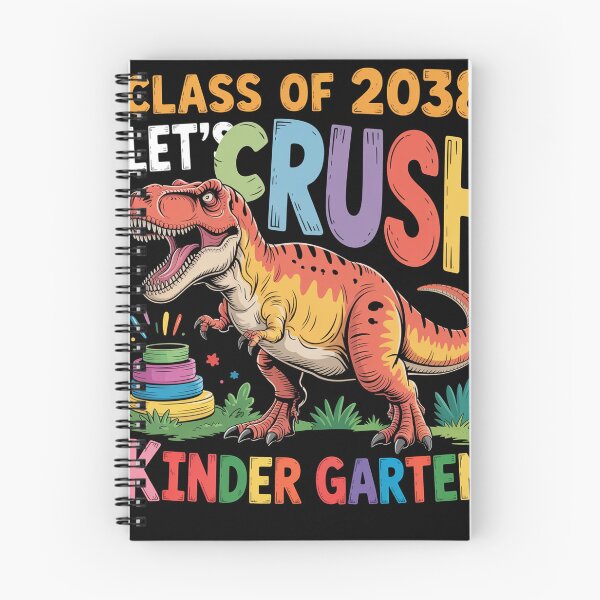 Item preview, Ready To Crush Kindergarten 2038 Dinosaur Back To School designed and sold by MeowtivationP.