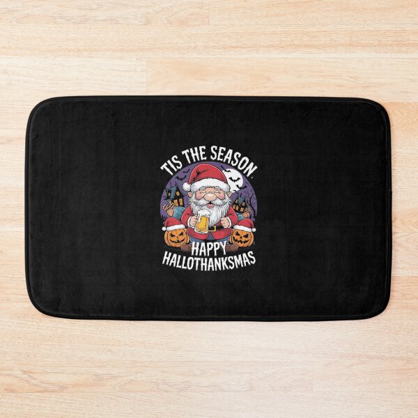 Item preview, Happy Hallothanksmas Halloween Thanksgiving Merry Christmas  designed and sold by RsFilsingerArt.
