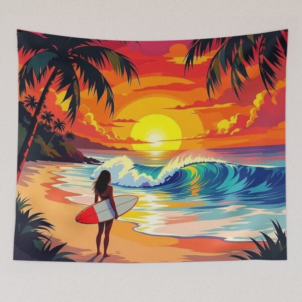 Item preview, Surfer Girl designed and sold by JackFreestone.