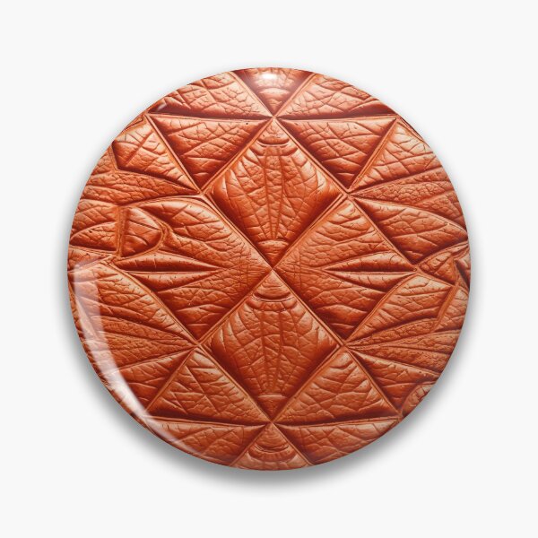 Item preview, Rich Brick Red Terracotta Leather designed and sold by SolaoLab.