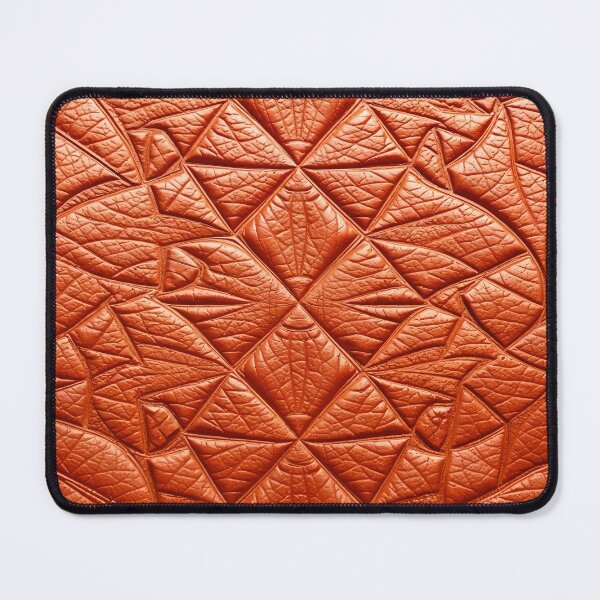 Item preview, Rich Brick Red Terracotta Leather designed and sold by SolaoLab.