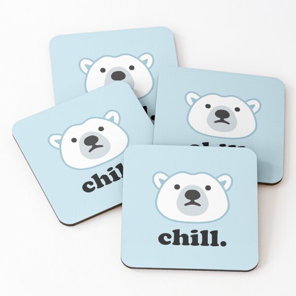 Item preview, Chill polar bear designed and sold by GingerLabz.