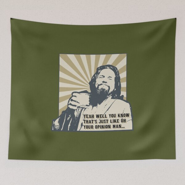 Item preview, big lebowski, jeff bridges, the dude abides designed and sold by Captain Banjo.