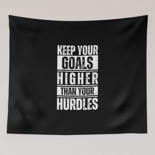 Item preview, Keep your goals higher than your hurdles designed and sold by Dondonmart.
