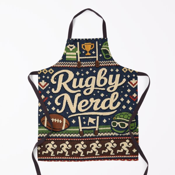 Item preview, Rugby Nerd, cool knitting pattern designed and sold by Mauswohn.