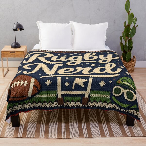 Item preview, Rugby Nerd, cool knitting pattern designed and sold by Mauswohn.