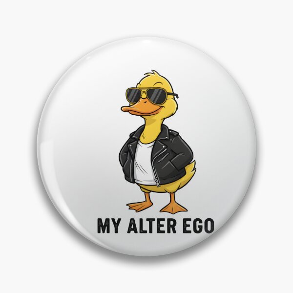 Item preview, My Alter Ego – Attitude Duck Funny T-Shirt designed and sold by LoganDzign.