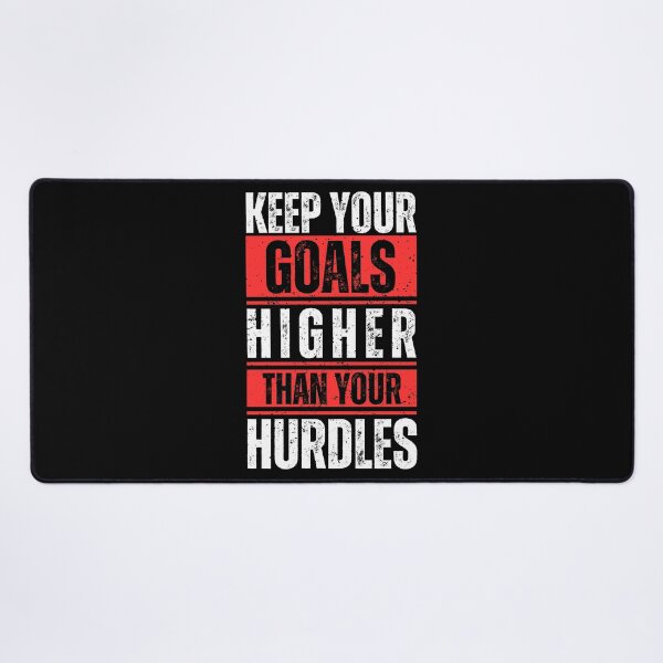 Item preview, Keep your goals higher than your hurdles designed and sold by Dondonmart.