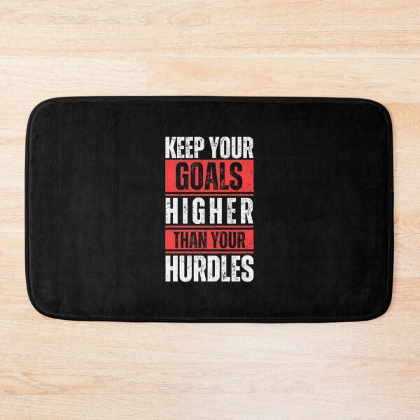 Item preview, Keep your goals higher than your hurdles designed and sold by Dondonmart.