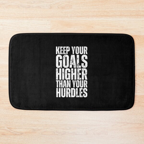 Item preview, Keep your goals higher than your hurdles designed and sold by Dondonmart.