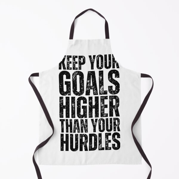 Item preview, Keep your goals higher than your hurdles designed and sold by Dondonmart.