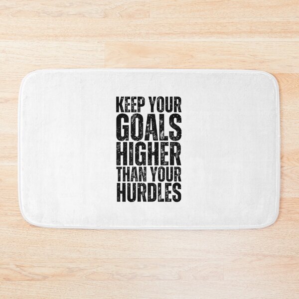Item preview, Keep your goals higher than your hurdles designed and sold by Dondonmart.