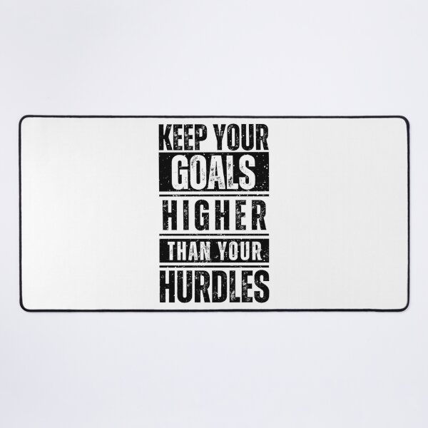 Item preview, Keep your goals higher than your hurdles designed and sold by Dondonmart.
