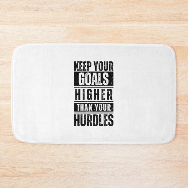 Item preview, Keep your goals higher than your hurdles designed and sold by Dondonmart.