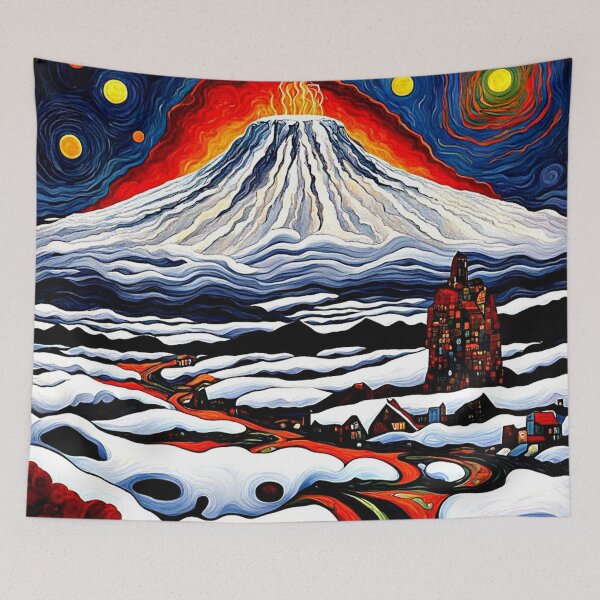 Item preview, The Icy Volcano designed and sold by George Hutton Hunter.