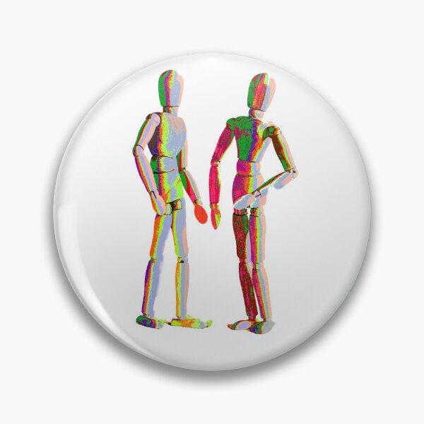 Item preview, Copy of WOODEN FIGURE - NEON JOINT DOLL designed and sold by Mad-by-The-O.