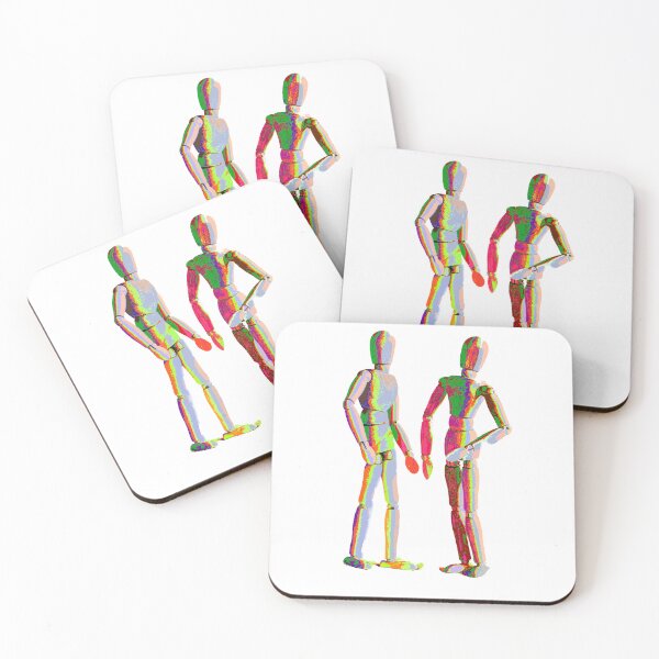 Item preview, Copy of WOODEN FIGURE - NEON JOINT DOLL designed and sold by Mad-by-The-O.
