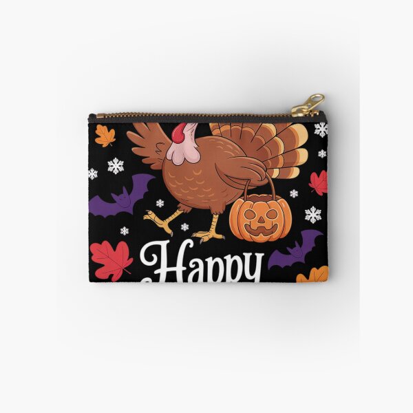 Item preview, Happy Hallothanksmas Shirt Halloween Thanksgiving Christmas  designed and sold by NailMolisa.