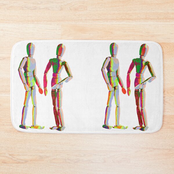 Item preview, Copy of WOODEN FIGURE - NEON JOINT DOLL designed and sold by Mad-by-The-O.