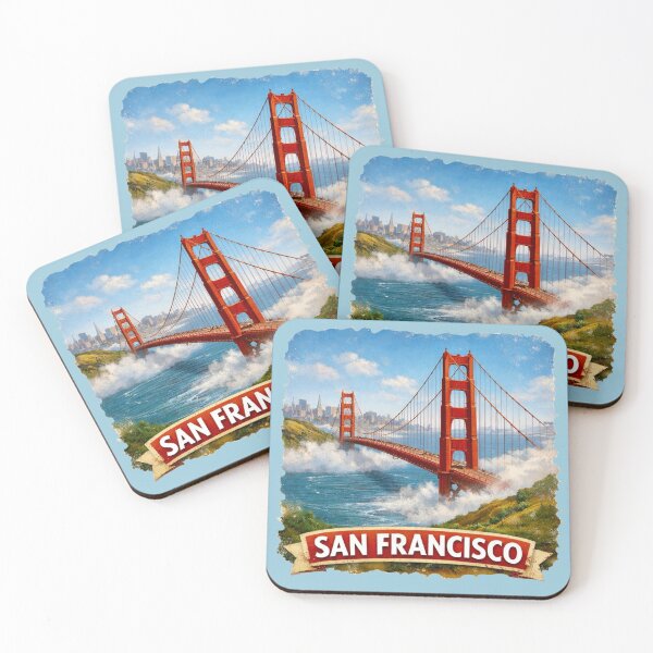 Item preview, San Francisco, California USA  designed and sold by Myra365Art.