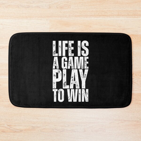 Item preview, Life is a game play to win designed and sold by Dondonmart.