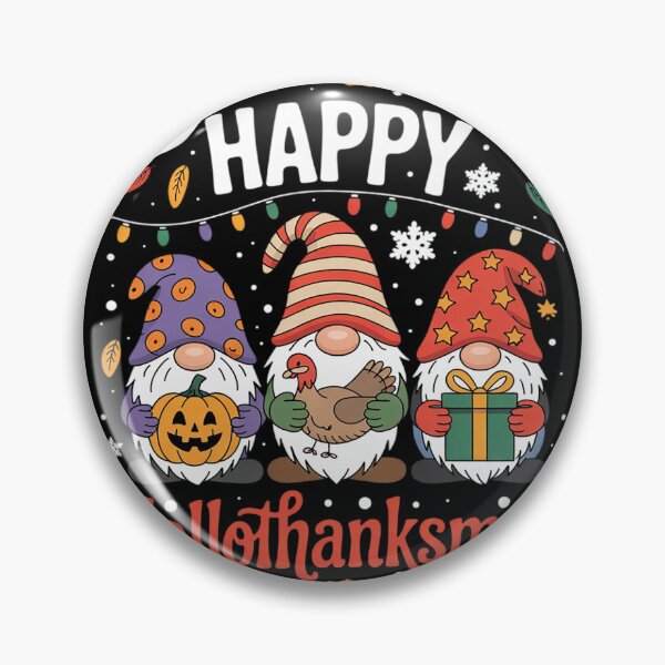 Item preview, Happy Hallothanksmas Shirt Halloween Thanksgiving Christmas01  designed and sold by NailMolisa.