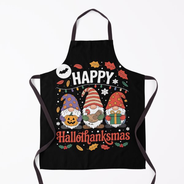 Item preview, Happy Hallothanksmas Shirt Halloween Thanksgiving Christmas01  designed and sold by NailMolisa.