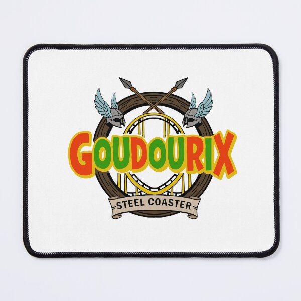Item preview, Goudurix roller coaster logo designed and sold by FoolishDreamers.