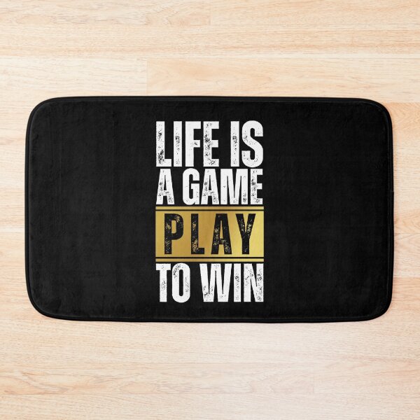Item preview, Life is a game play to win designed and sold by Dondonmart.