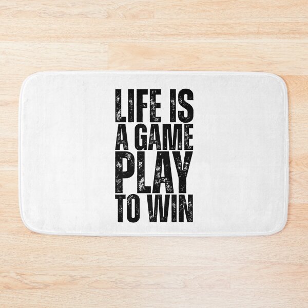 Item preview, Life is a game play to win designed and sold by Dondonmart.