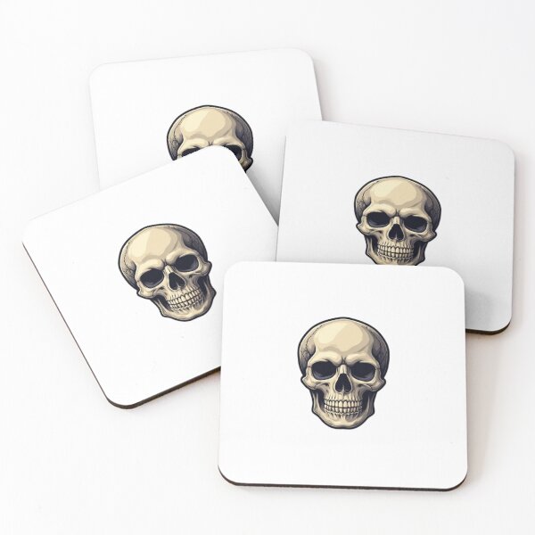 Item preview, Classic Stylized Skull Illustration designed and sold by RED-MOUSE.