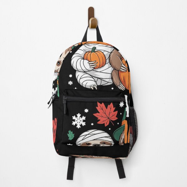 Item preview, Happy Hallothanksmas Sloth Xmas Thanksgiving Halloween designed and sold by NailMolisa.