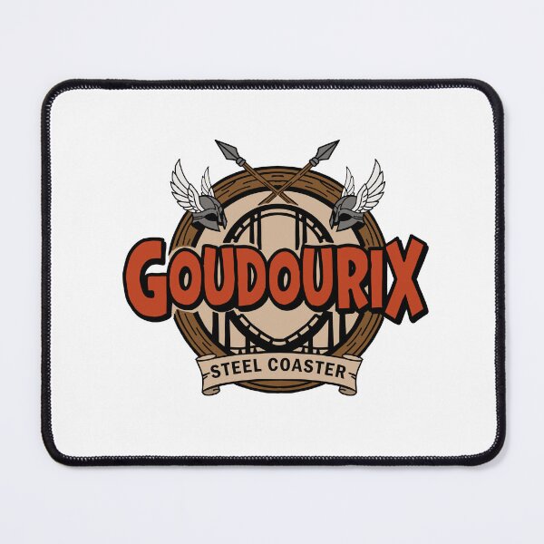Item preview, Goudurix roller coaster logo designed and sold by FoolishDreamers.