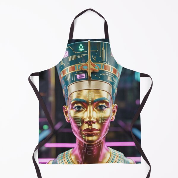 Item preview, Ancient Egyptian Queen in Cyberpunk Style designed and sold by Wonderful Designs.