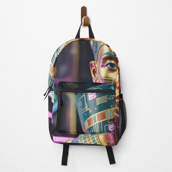 Item preview, Ancient Egyptian Queen in Cyberpunk Style designed and sold by Wonderful Designs.
