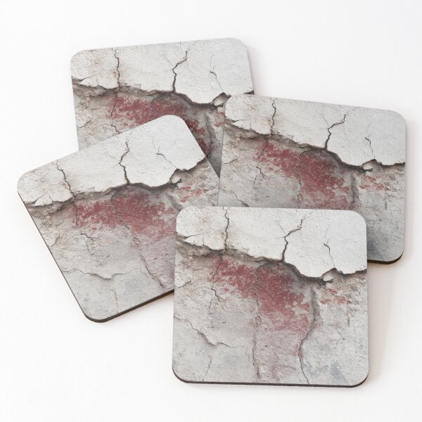 Item preview, Cracked wall with faded paint detail designed and sold by anytka.
