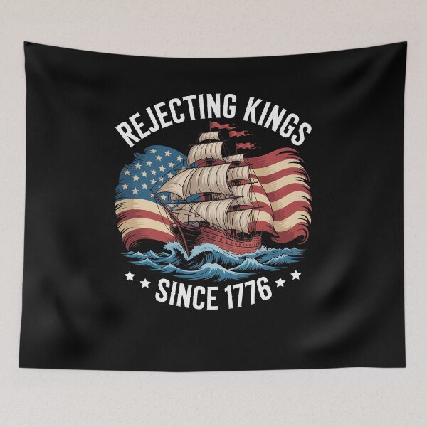 Item preview, Rejecting Kings Since 1776 Patriotic designed and sold by MeowtivationP.