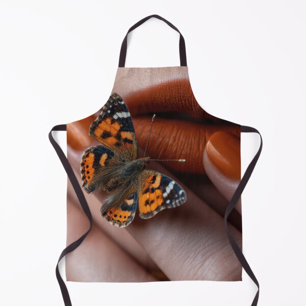 Item preview, Butterfly rests on lips of a person designed and sold by anytka.