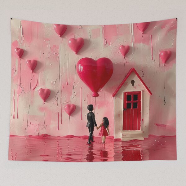 Item preview, Romantic & Soft Love hearts designed and sold by Kat's Design Hub.