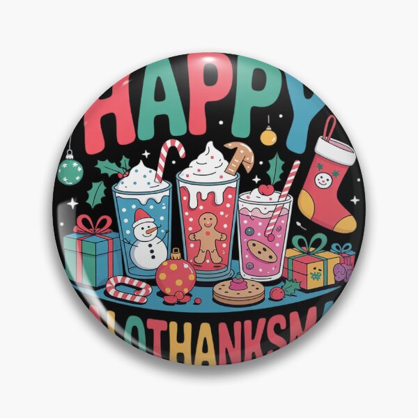 Item preview, HAPPY HALLOTHANKSMAS, Funny Halloween Thanksgiving Christmas  designed and sold by NailMolisa.