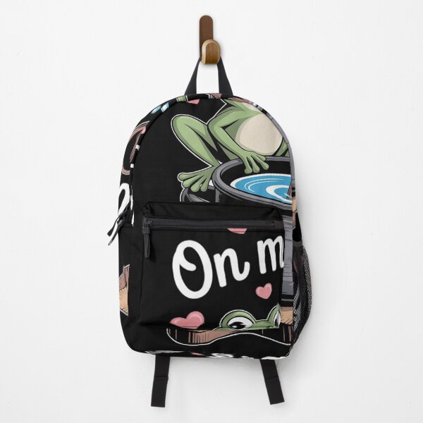 Item preview, On My Way To Stir The Pot Funny Frog Sarcasm Joke designed and sold by MyzoToyota.