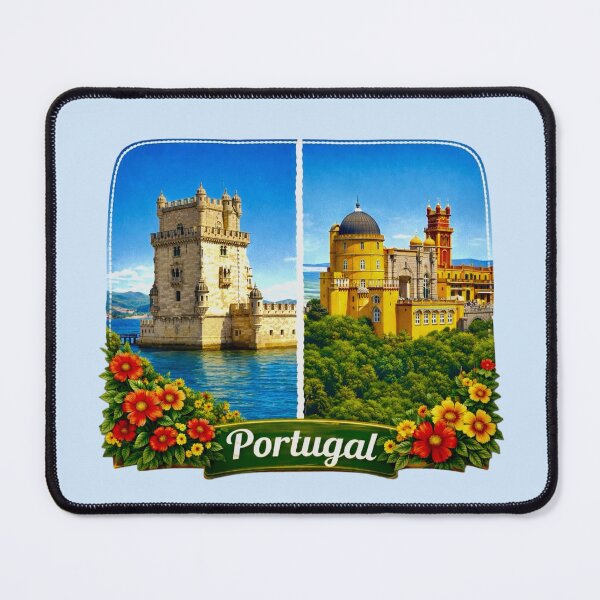 Item preview, Portugal - Lisbon & Sintra Landmarks designed and sold by Myra365Art.