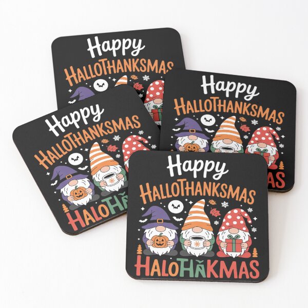 Item preview, Happy HalloThanksMas, Funny Halloween Thanksgiving Christmas1  designed and sold by NailMolisa.