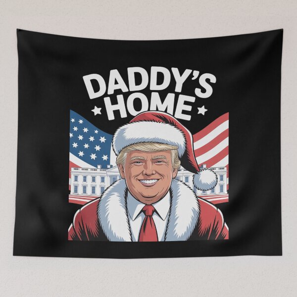 Item preview, Daddy's Home Santa Trump Xmas Pajamas  designed and sold by MarryIsMonth.