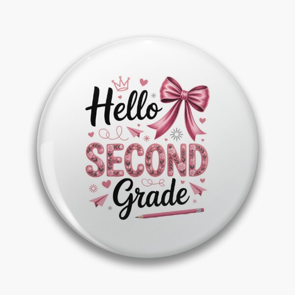 Item preview, Hello Second Grade Teacher Coquette Bow Back To School designed and sold by HeinzanoWeno.
