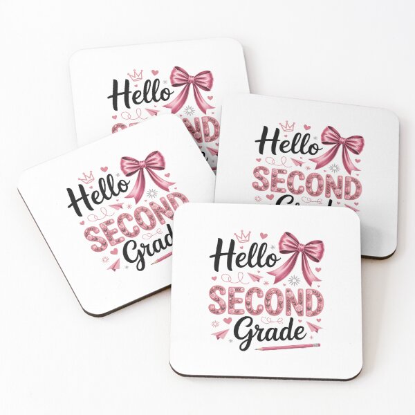 Item preview, Hello Second Grade Teacher Coquette Bow Back To School designed and sold by HeinzanoWeno.