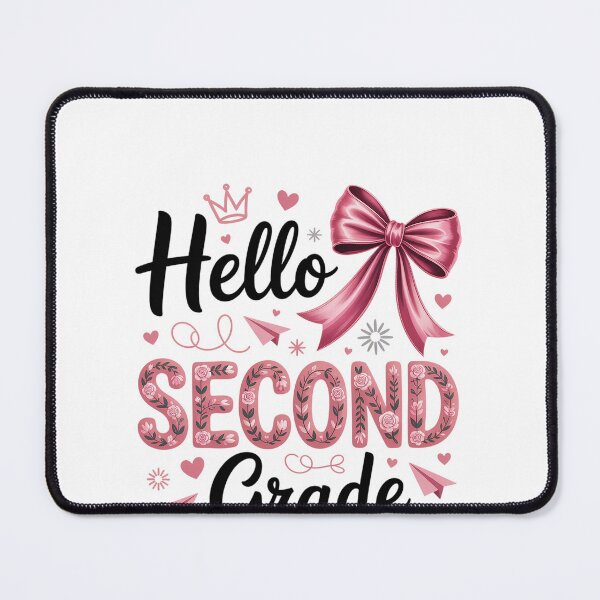Item preview, Hello Second Grade Teacher Coquette Bow Back To School designed and sold by HeinzanoWeno.
