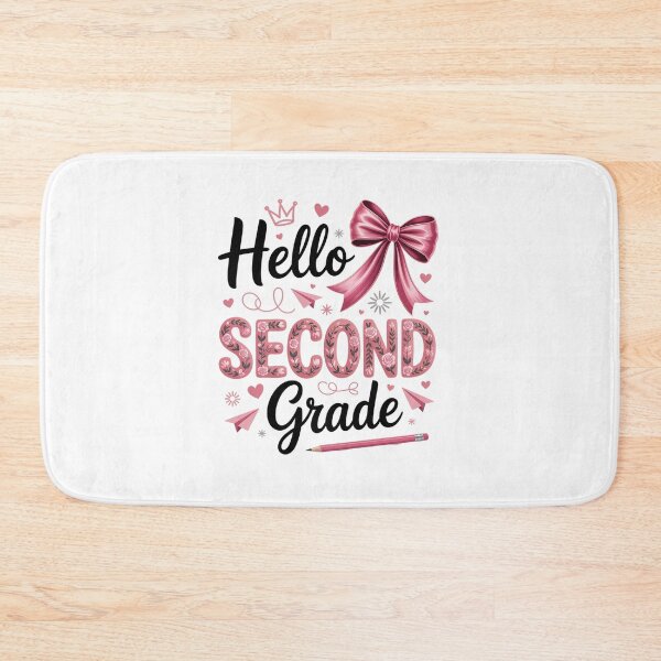 Item preview, Hello Second Grade Teacher Coquette Bow Back To School designed and sold by HeinzanoWeno.